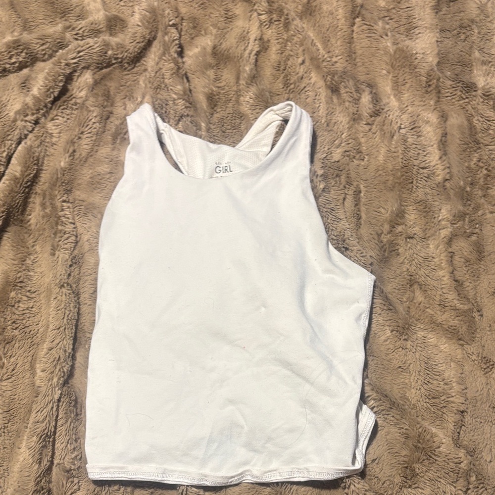 Athleta Kids White Tank Top